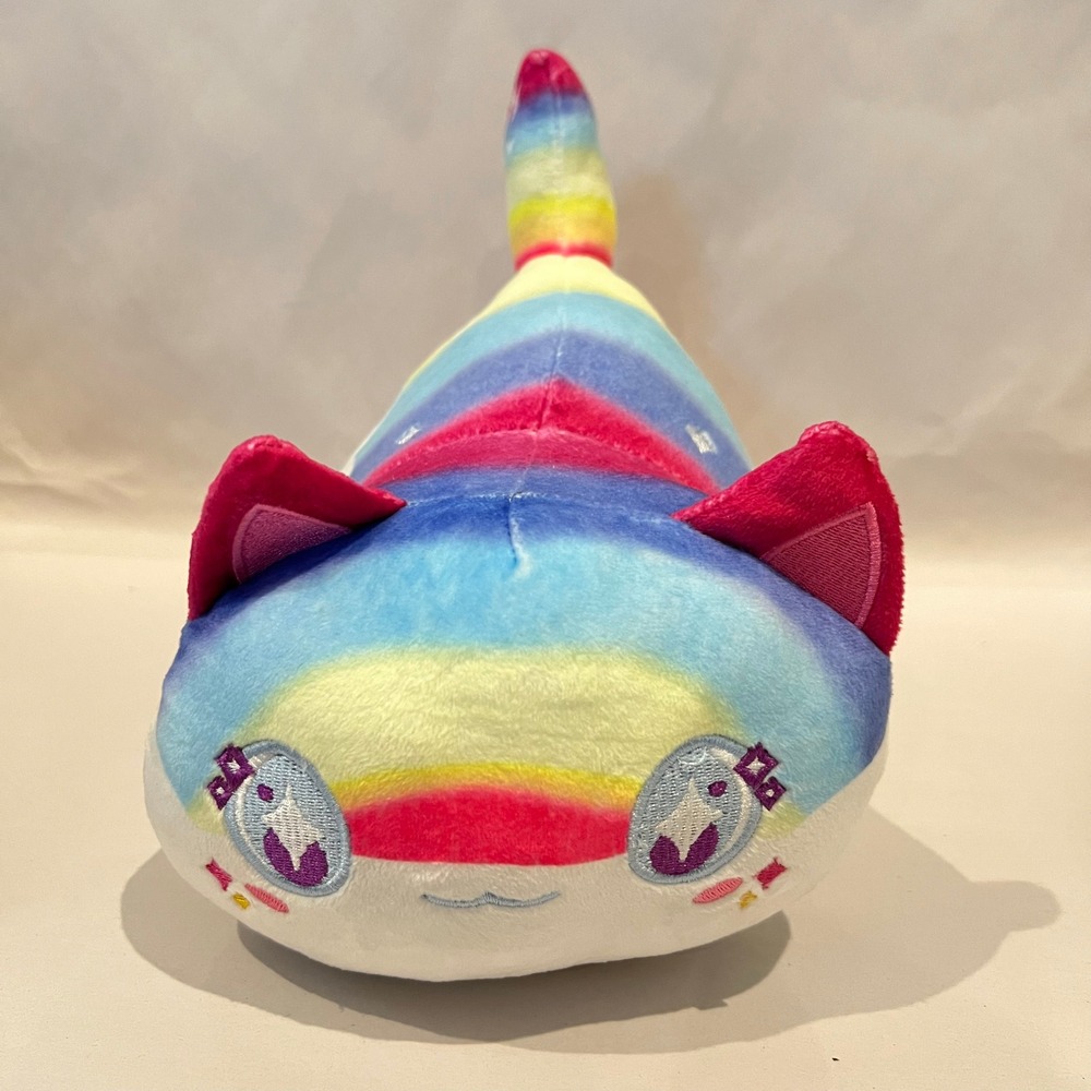 Aphmau Meemeow Rainbow Cat Plush 11" Kawaii YouTube Merch Soft Toy